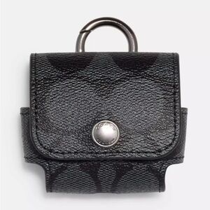 Coach AirPod Pro Case In Signature Canvas